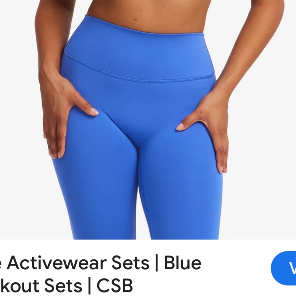 Women's Blue Leggings